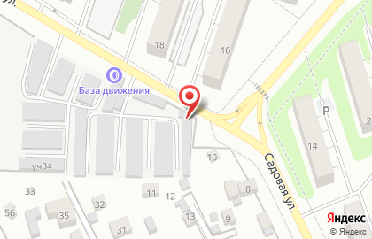 ЗАО Стройиндустрия на Садовой улице на карте