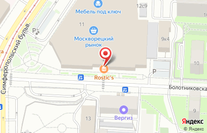 Ресторан Дагестанская лавка на метро Нахимовский проспект на карте