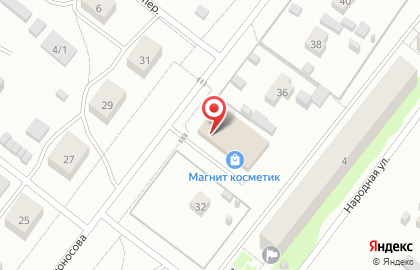 Банкомат Севергазбанк на улице Ломоносова на карте