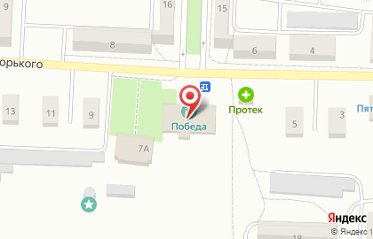 Библиотека, п.г.т. Междуреченск на карте