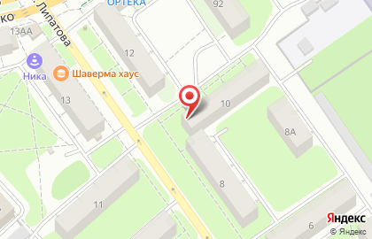 Компания Кбт-сервис на улице Липатова на карте
