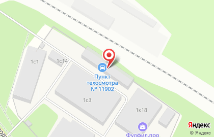 Пункт техосмотра в Москве на карте