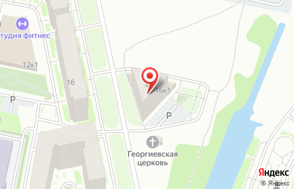 Церковь Георгия Победоносца на Оснабрюкской улице на карте