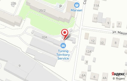 Tuning Territory Service на карте