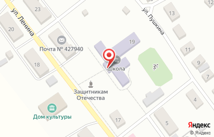 Борковская основная общеобразовательная школа на карте