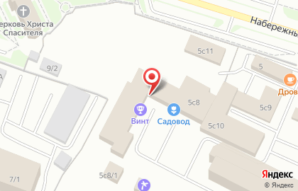 Магазин Садовод+ на Набережном проспекте на карте