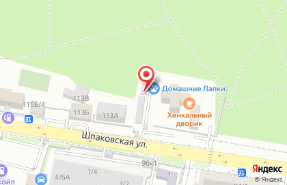 Гостинично-ресторанный комплекс Колиба на Шпаковской улице на карте
