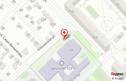 Автостоянка в Волгограде на карте