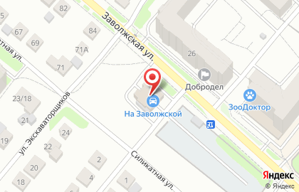 Автомойка в Костроме на карте