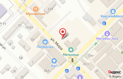 Микрофинансовая организация Деньги Людям в Ростове-на-Дону на карте
