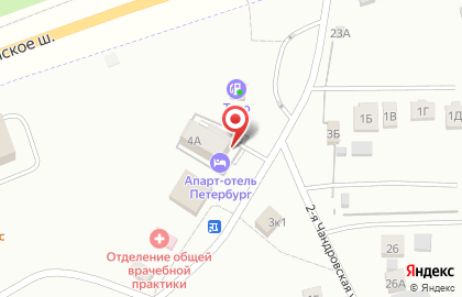 Апарт-отель Петербург на карте