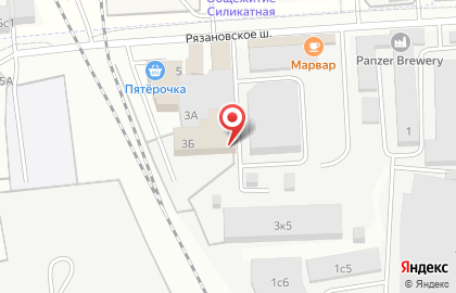 Автосервис PitStop на Рязановском шоссе на карте