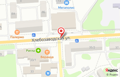 EХ на улице Хлебозаводская на карте