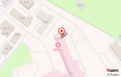RHANA на Мичуринском проспекте на карте
