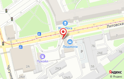 Магазин автозапчастей Людмила на карте