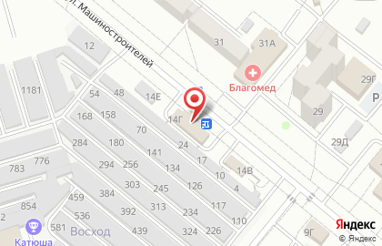 Школа выходного дня Капелька на улице Машиностроителей на карте
