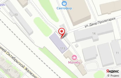 Тверской промышленно-экономический колледж в Твери на карте