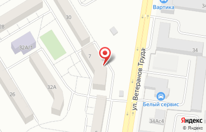 Мировые судьи Центрального судебного района на улице Ветеранов Труда на карте