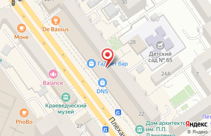 DNS на Плехановской улице на карте
