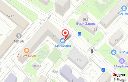 Мини-маркет EUROSPAR Express в Авиационном переулке на карте
