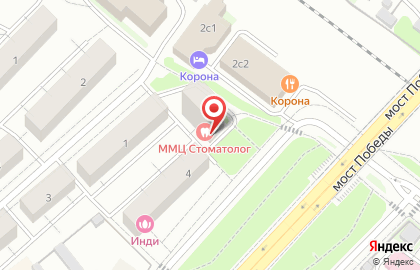 Стоматолог многоотраслевой медицинский центр на карте