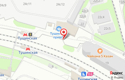 Каравай СВ на Тушинской улице на карте