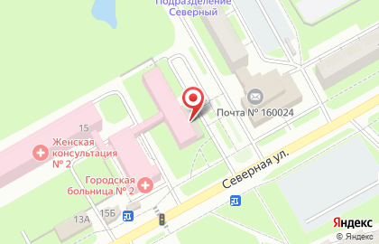 Аптека Антей на Северной улице, 15 на карте