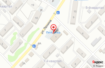 Универсам Пятёрочка в Волгограде на карте