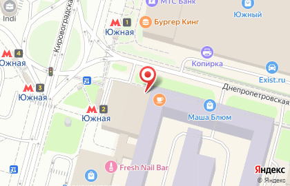 Магазин эротических товаров ИнтимХаус на Варшавском шоссе на карте