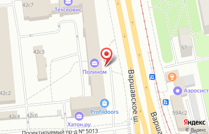 Туристическое агентство Pegas Touristik на Варшавском шоссе на карте