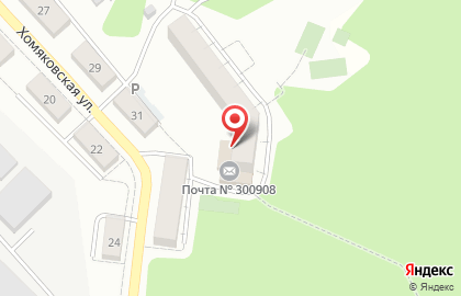 Почта России в Туле на карте