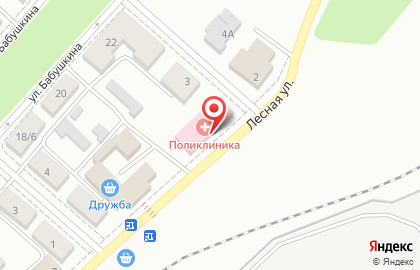Больница Ангарская городская больница №1 в Ангарске на карте