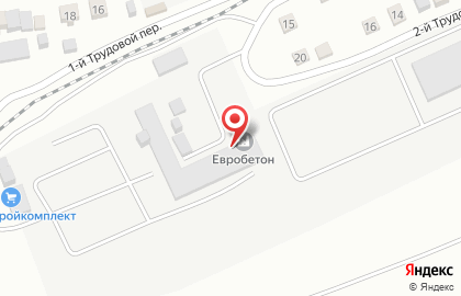 Многопрофильная фирма Евробетон в Астрахани на карте