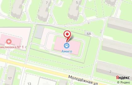 ООО Компас на Молодёжной улице на карте