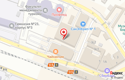 Многопрофильный магазин на улице Кирова на карте