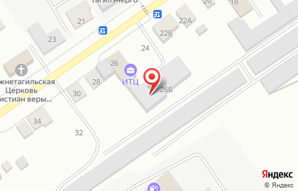 Инженерно-технический центр в Екатеринбурге на карте