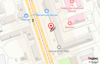 Киоск по продаже печатной продукции Роспечать-НТ на улице Фрунзе, 19/1 киоск на карте