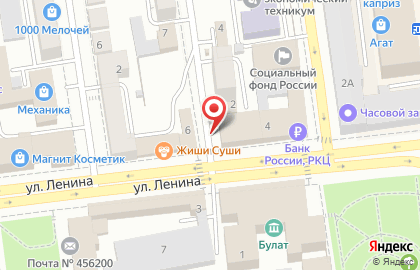Магазин кондитерских изделий в Челябинске на карте