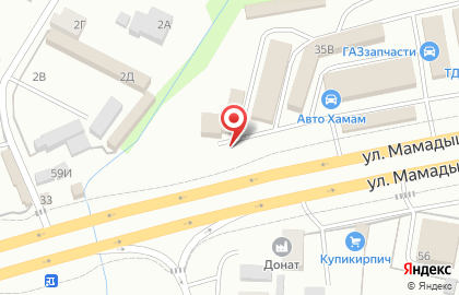Точка продаж металлопроката на Мамадышском тракте на карте