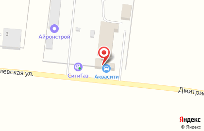 Автокомплекс Аква-Сити на карте