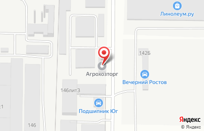 Автосервис Ростов-Лада на улице Малиновского на карте