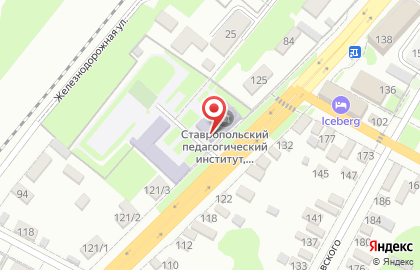 Филиал Ставропольский государственныйпедагогический институт на карте