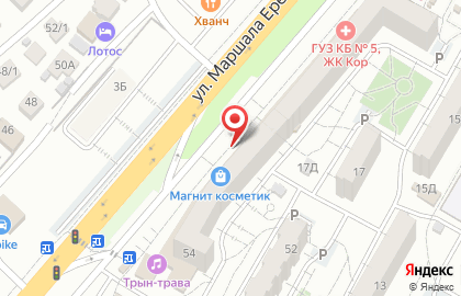 Магазин Империя Дверей в Краснооктябрьском районе на карте