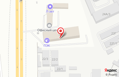 Торговый Дом Голландии на Производственной улице на карте