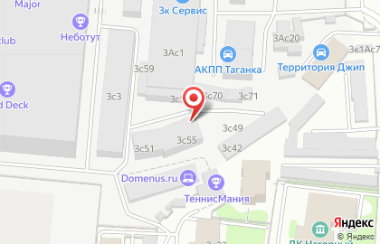 Hoster.ru, хостинг-провайдер на карте