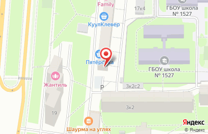 Магазин овощей и фруктов в Москве на карте