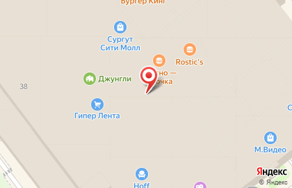 Банкомат Открытие в Сургуте на карте