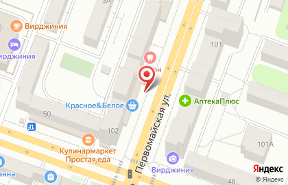 Торгово-монтажная компания ДиО на Первомайской улице на карте