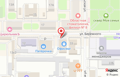 Мебельный салон Инмебель на карте