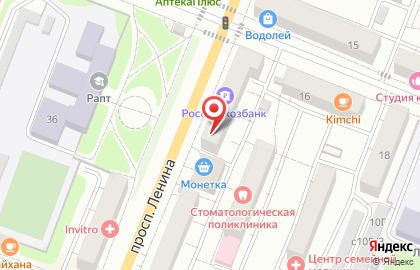 Салон красоты Золотая роза на улице Дзержинского на карте